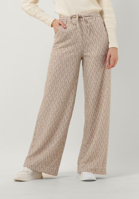 Braune VANILIA Hose ZIG ZAG SPARKLE - large