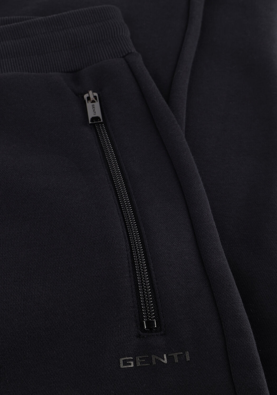 Schwarze GENTI Jogginghose TROUSERS LS - large