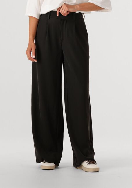 Schwarze ALIX THE LABEL Weite Hose LADIES WOVEN WIDE LEG PANTS - large