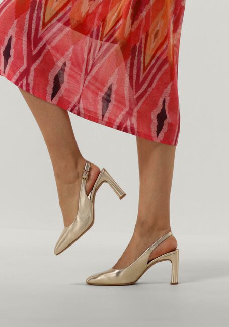 Goldfarbene UNISA Slingbacks WINNA - large