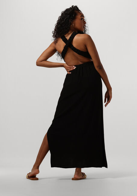 Schwarze VANILIA Maxikleid RESORT CROSS - large