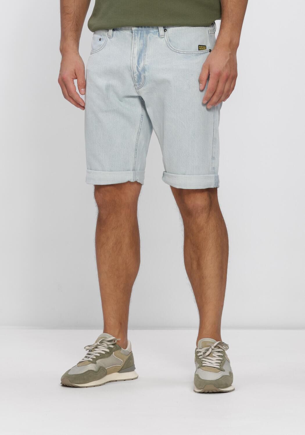 Blaue G-STAR RAW Kurze Hosen MOSA SHORT - large