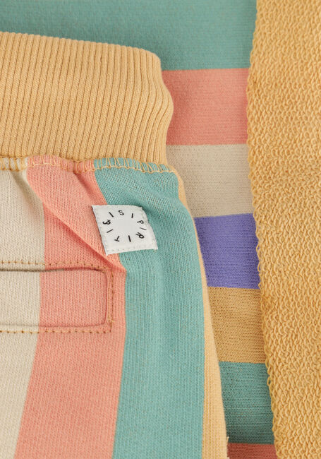 Camelfarbene Sproet & Sprout Kurze Hose SHORTS MULTI COLOUR STRIPES - large