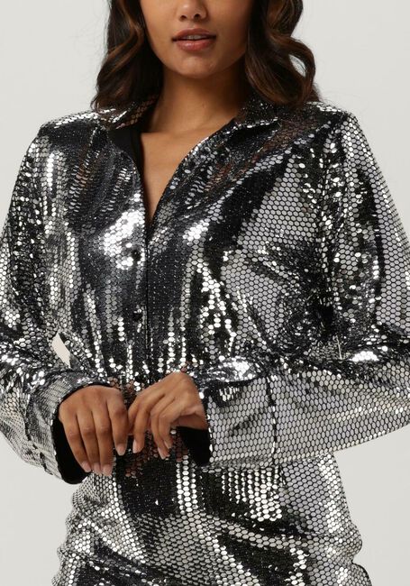 Silberne NOTES DU NORD Minikleid EZRA DRESS - large