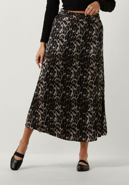 Braune CO'COUTURE Midirock LEO LEO SKIRT - large
