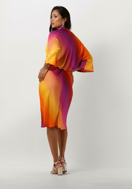 Orangene JANICE Midikleid JESSE - large