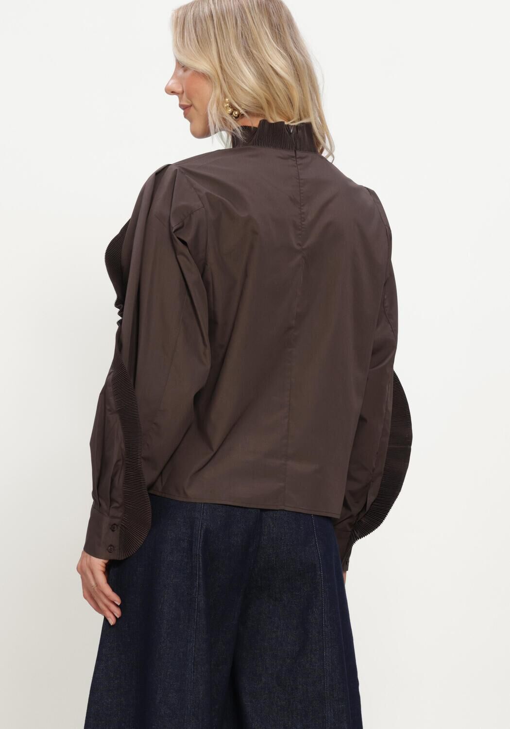 Braune COPENHAGEN MUSE Blusen CMPLEAT-BLOUSE - large