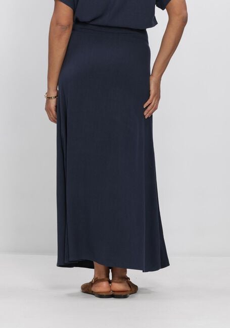 Dunkelblau SELECTED WOMEN Maxirock SLFVIVA HW ANKLE LINEN BLEND SKIRT - large
