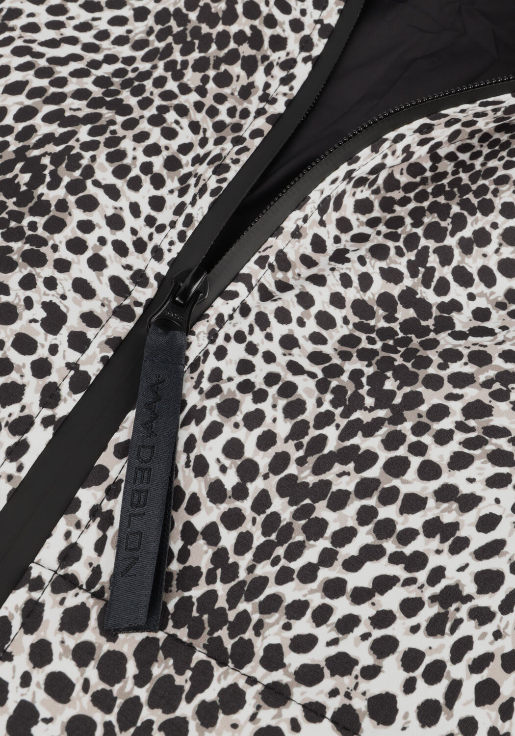 Braune DEBLON SPORTS Regenjacke ROBIN RAINCOAT - large