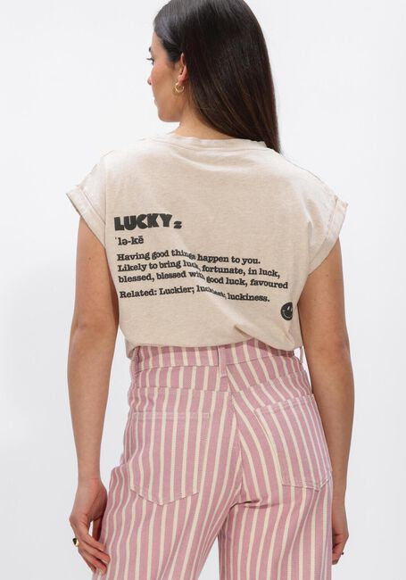 Sand BY-BAR T-shirt TOBI DICTIONARY TOP - large