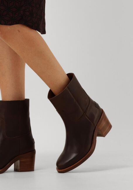 Braune SHABBIES Stiefeletten PUK ANKIE - large