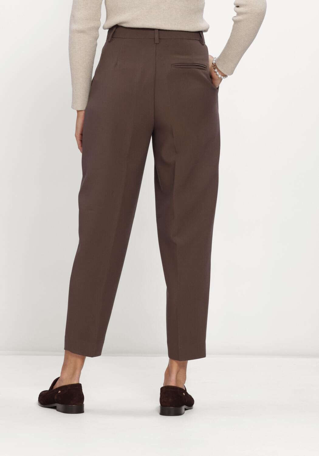 Braune BRUUNS BAZAAR Hosen CINDYSUSBBDAGNY PANTS - large