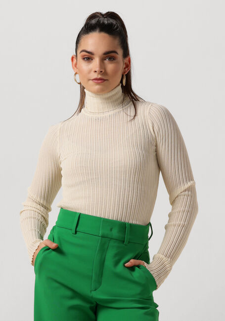 Creme VANILIA Rollkragenpullover FITTED RIB COLTRUI - large