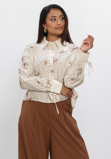 Ecru NUKUS Blusen BAILEY BLOUSE FLOWER - large