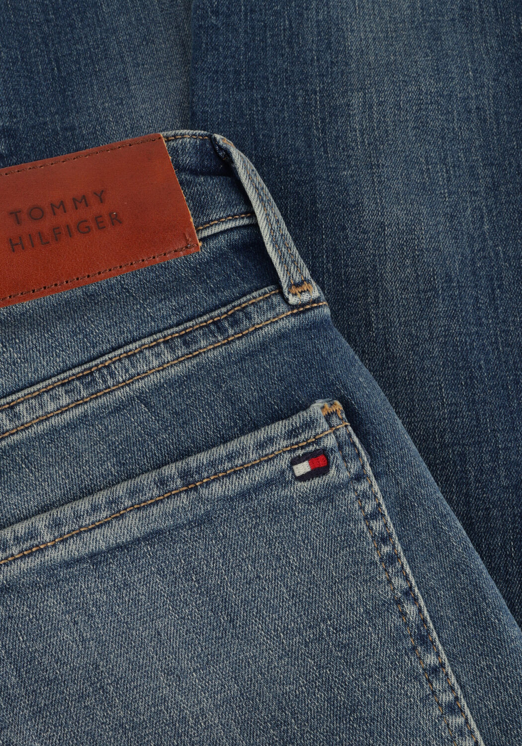 Blaue TOMMY HILFIGER Skinny jeans COMO SKINNY RW PAT - large