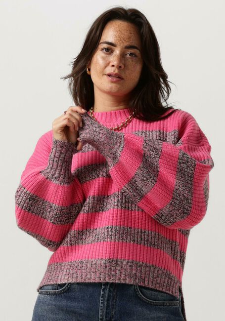 Rosane CO'COUTURE Pullover ROW MELANGE STRIPE KNIT - large