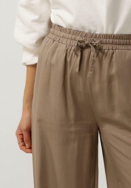 Beige OBJECT Weite Hose OBJTILDA TALULA LONG PANT - large