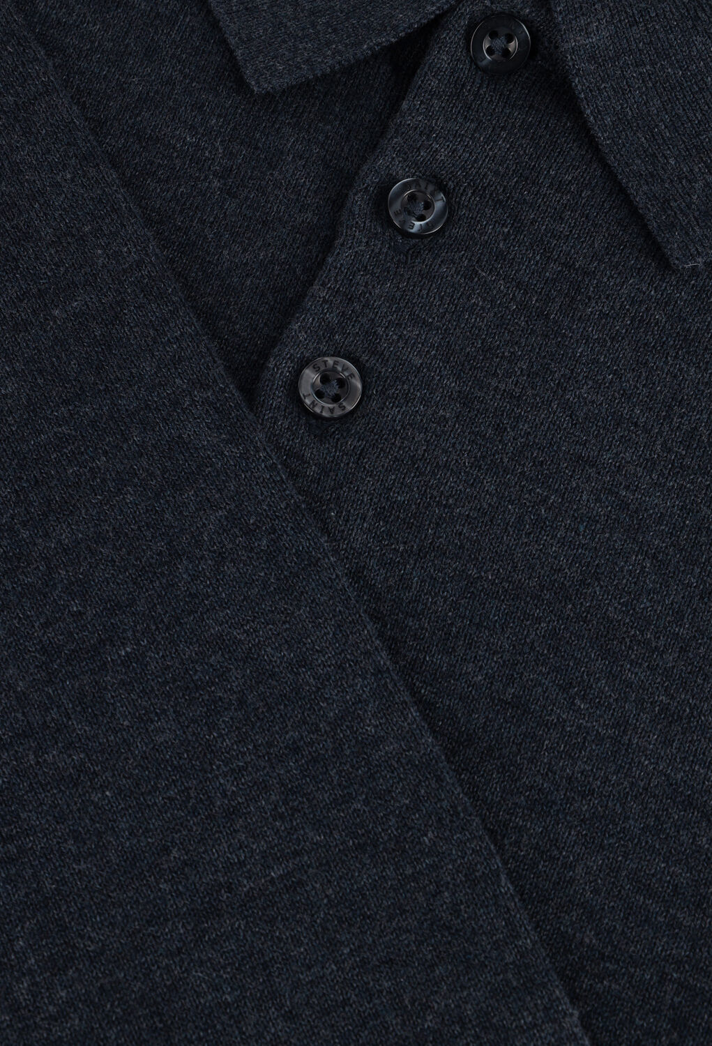 Blaue SAINT STEVE Polo-Shirt BEREND - large