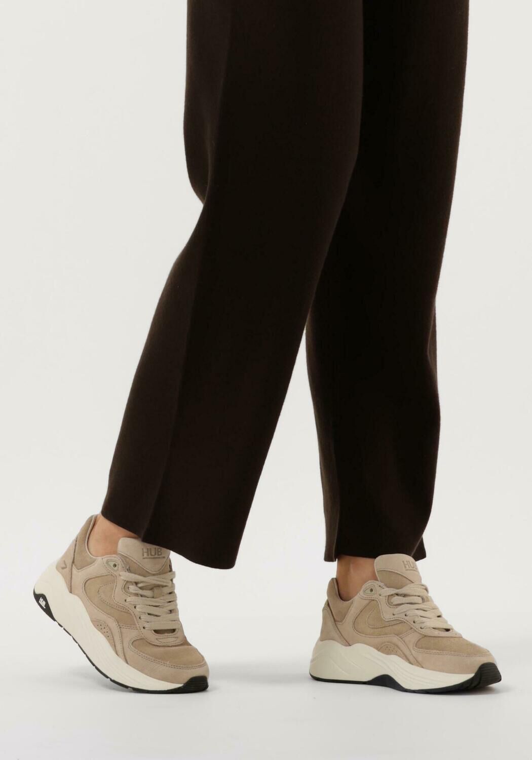 Taupe HUB Sneaker Low ECLIPSE - large