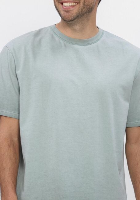 Hellblau ANERKJENDT T-shirt AKVILLADS WASHED TEE - large