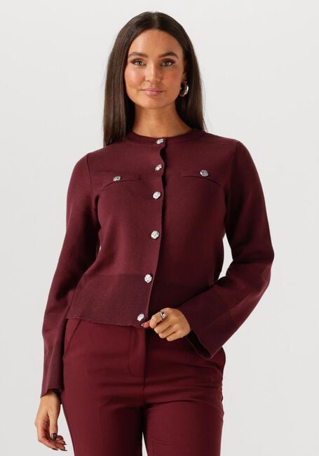Bordeaux Y.A.S. Strickjacke YASPIMI LS KNIT CARDIGAN S. - large