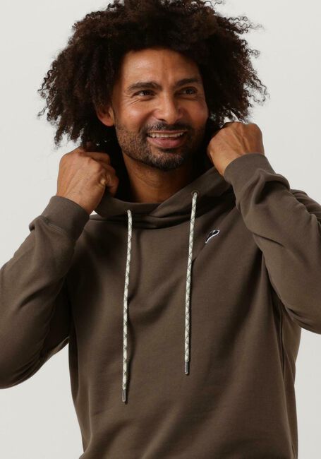 Braune THE GOODPEOPLE Sweatshirt LARSON - large