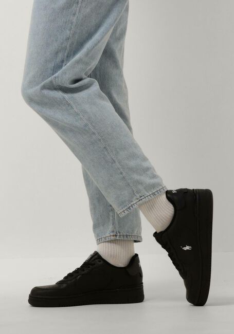Schwarze POLO RALPH LAUREN Sneaker Low MASTERS COURT LOW TOP Omoda