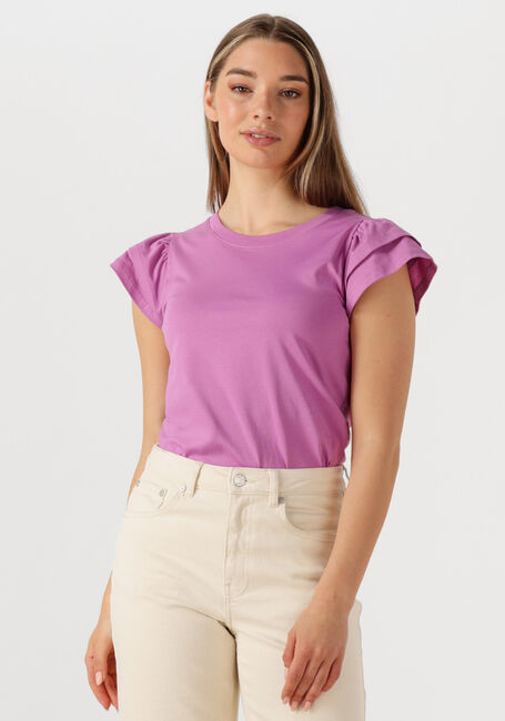 Lilane SELECTED FEMME T-shirt SLFCAMILA SS RUFFLE TEE - large