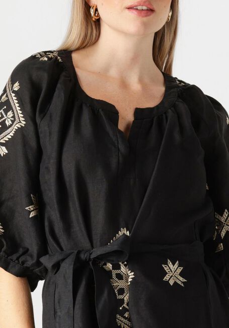 Schwarze GREEK ARCHAIC KORI Maxikleid 230652 - large