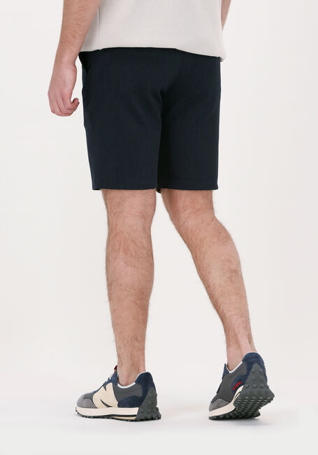 Dunkelblau WOODBIRD Kurze Hose STEFFEN MELANGE SHORT - large