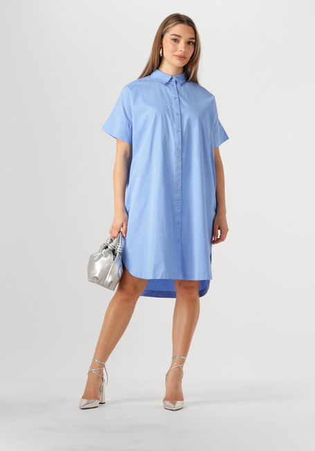 Hellblau SELECTED FEMME Minikleid SLFBLAIR 2/4 SHORT SHIRT DRESS - large