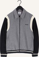 Graue BLS HAFNIA Jack COLLEGE TYPE LOGO JACKET Graue BLS HAFNIA Jack COLLEGE TYPE LOGO JACKET - medium