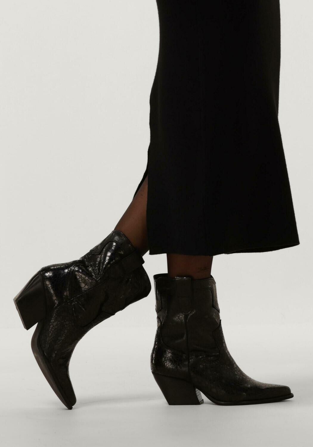 Schwarze NOTRE-V Cowboystiefel AR191 - large