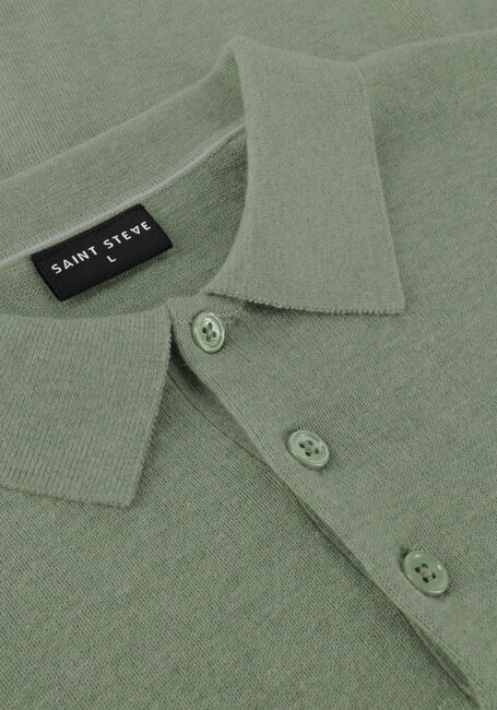 Grüne SAINT STEVE Polo-Shirt BEREND - large
