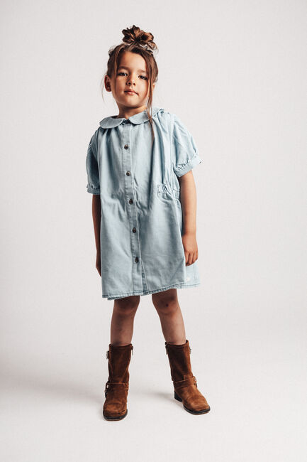 Hellblau BAJE STUDIO Minikleid MIRABEL - large