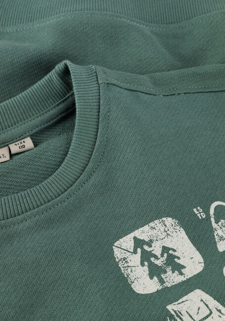 Grüne DAILY7 Pullover OVERSIZED SWEATER ARTWORK - large