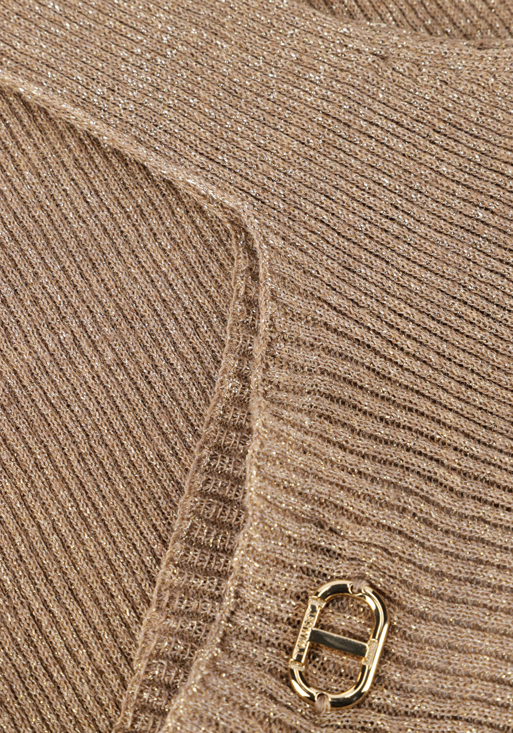 Goldfarbene TWINSET MILANO Top 251TT3147 - large