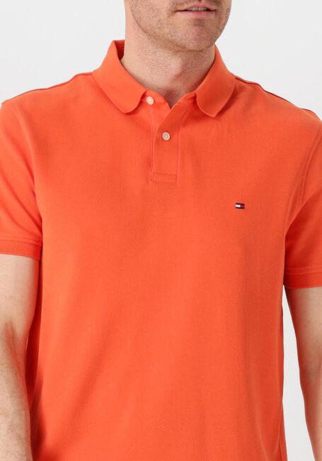 Orangene TOMMY HILFIGER Polo-Shirt 1985 REGULAR POLO - large