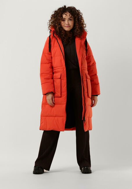 Orangene MSCH COPENHAGEN Wattierte Jack PAVINARIA JACKET - large