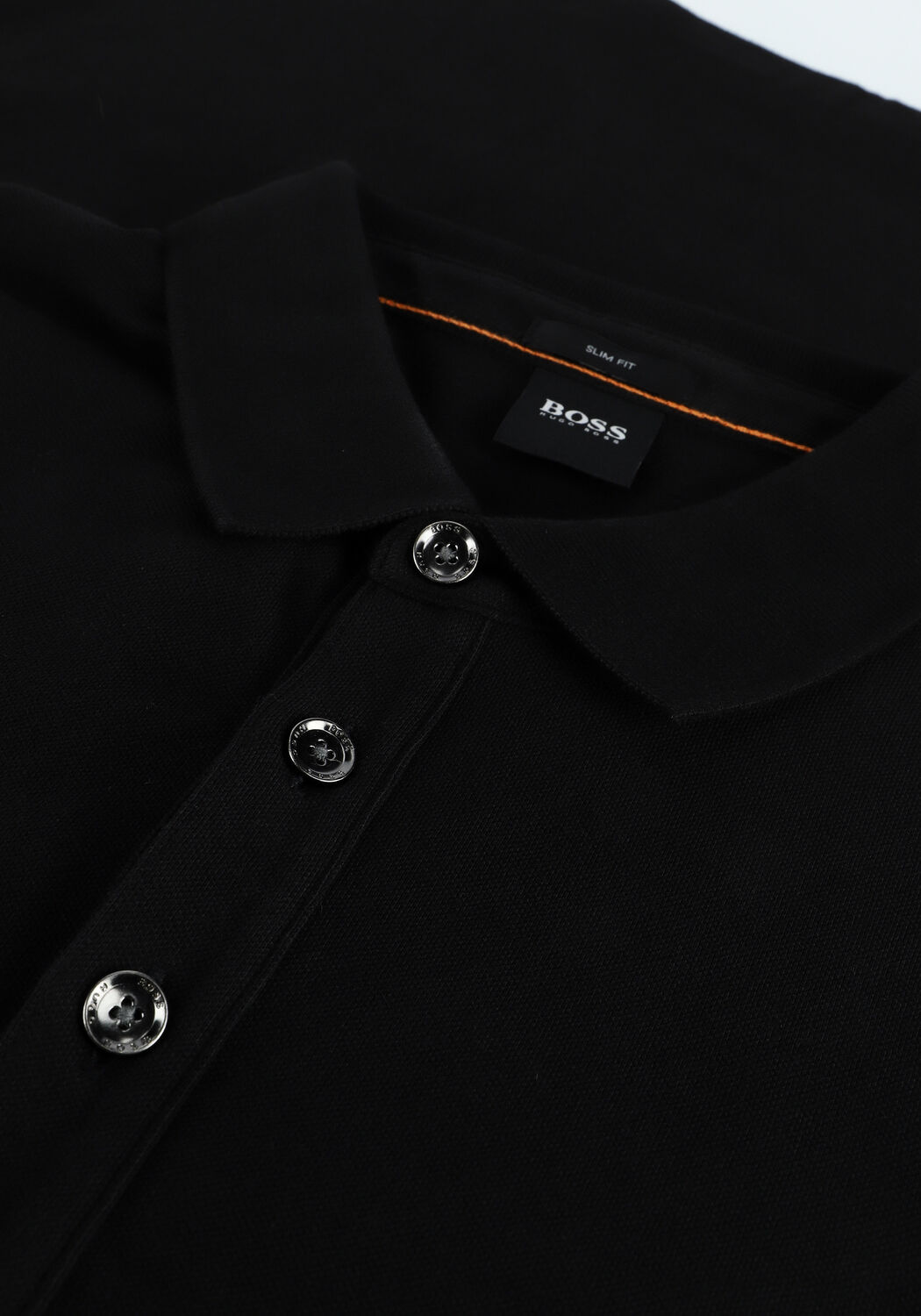 Schwarze BOSS ORANGE Polo-Shirt PASSENGER 10193126 01 - large