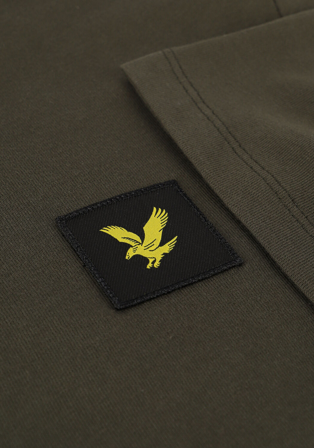 Gr&uuml;ne LYLE & SCOTT T-shirt TIPPED T-SHIRT - large