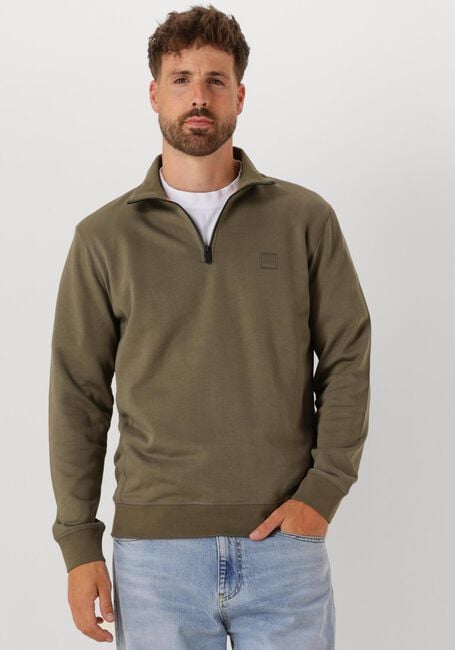 Olive BOSS ORANGE Sweatshirt ZETRUST - large