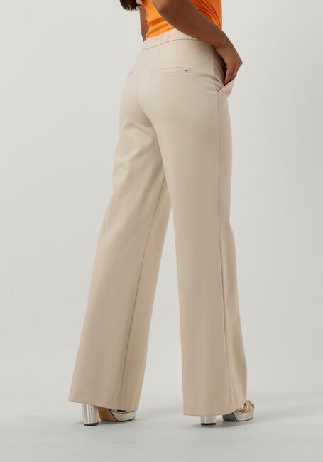 Beige BEAUMONT Hose PANTS WIDE FLARE DOUBLE JERSEY - large