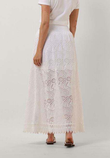 Weiße GUESS Maxirock SANGALLO RAFA LONG SKIRT - large