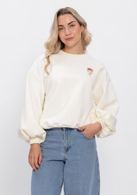 Ecru YDENCE Sweatshirt SWEATER GROW WITH THE FLOW - large