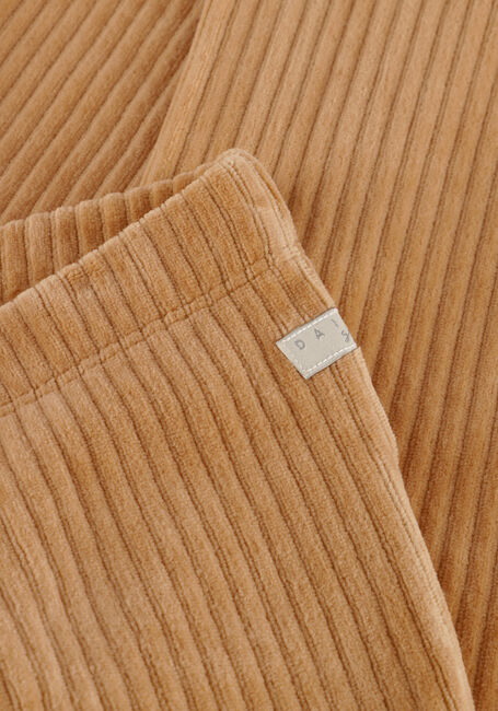 Camelfarbene DAILY7 Schlaghose FLARED VELVET PANTS - large
