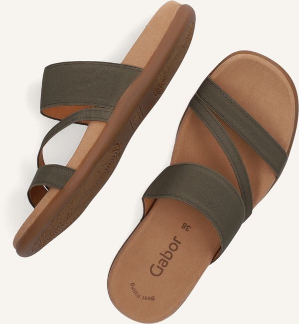 Grüne GABOR Pantolette 702 Grüne GABOR Pantolette 702 - large