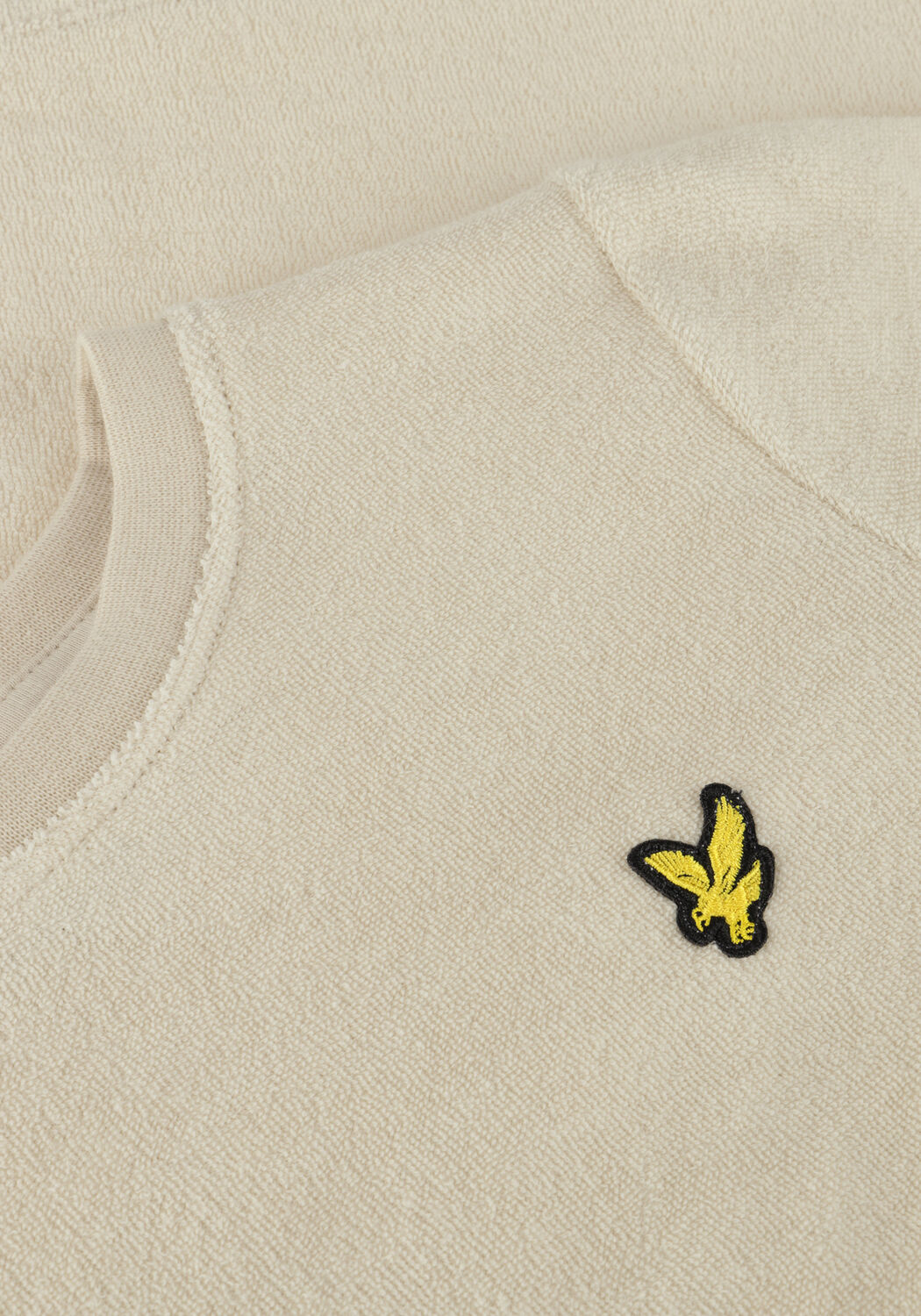 Ecru LYLE & SCOTT T-shirt LINEN SS SHIRT - large