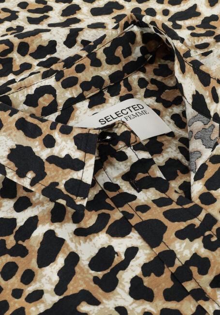 Leopard SELECTED FEMME Bluse SLFSALLI LS OVERSIZE SHIRT - large