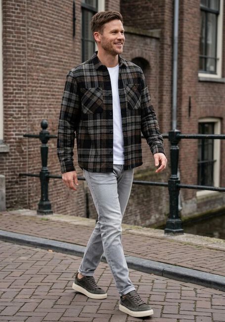 Wei&szlig;e PME LEGEND Hemden LONG SLEEVE SHIRT CTN BIG CHECK - large